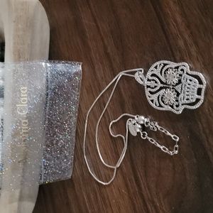 New Melania Clara Skull Necklace